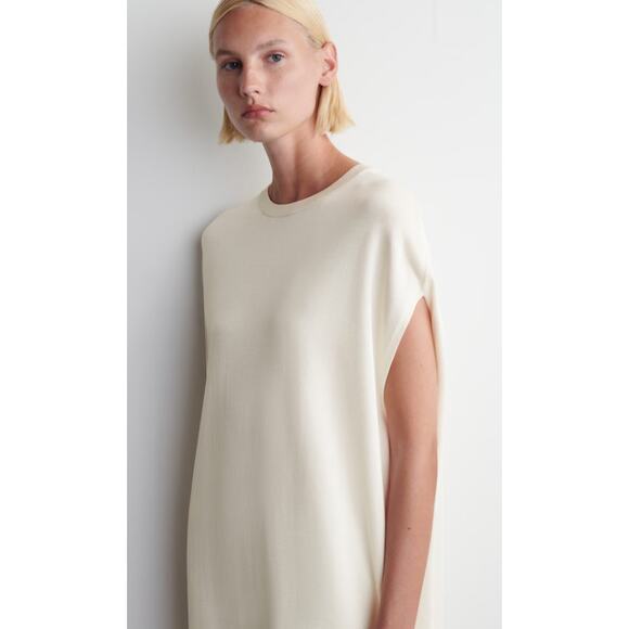 COS CIRCLE-CUT KNIT DRESS - Picture 2 of 6